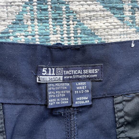 5.11 Tactical Knee Pad Pants Men's Regular Navy Style Pants - Size L - Picture 6 of 10